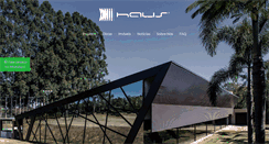 Desktop Screenshot of hausarquitetura.com.br