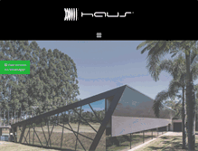 Tablet Screenshot of hausarquitetura.com.br